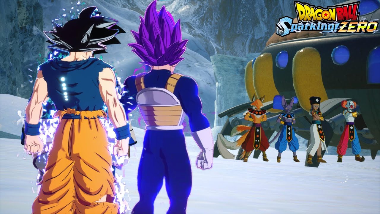 Goku & Vegeta Peak Form Vs God Of Destructions ! Dragon Ball Sparking Zero