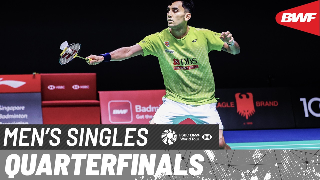 KFF Singapore Badminton Open 2026 | Koki Watanabe (JPN) vs Lakshya Sen (IND) | QF