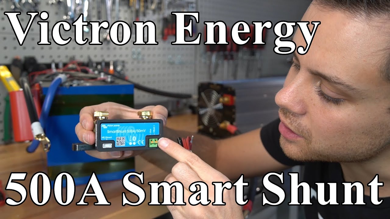 Victron Energy 500A Smart Shunt (Beginner Friendly)