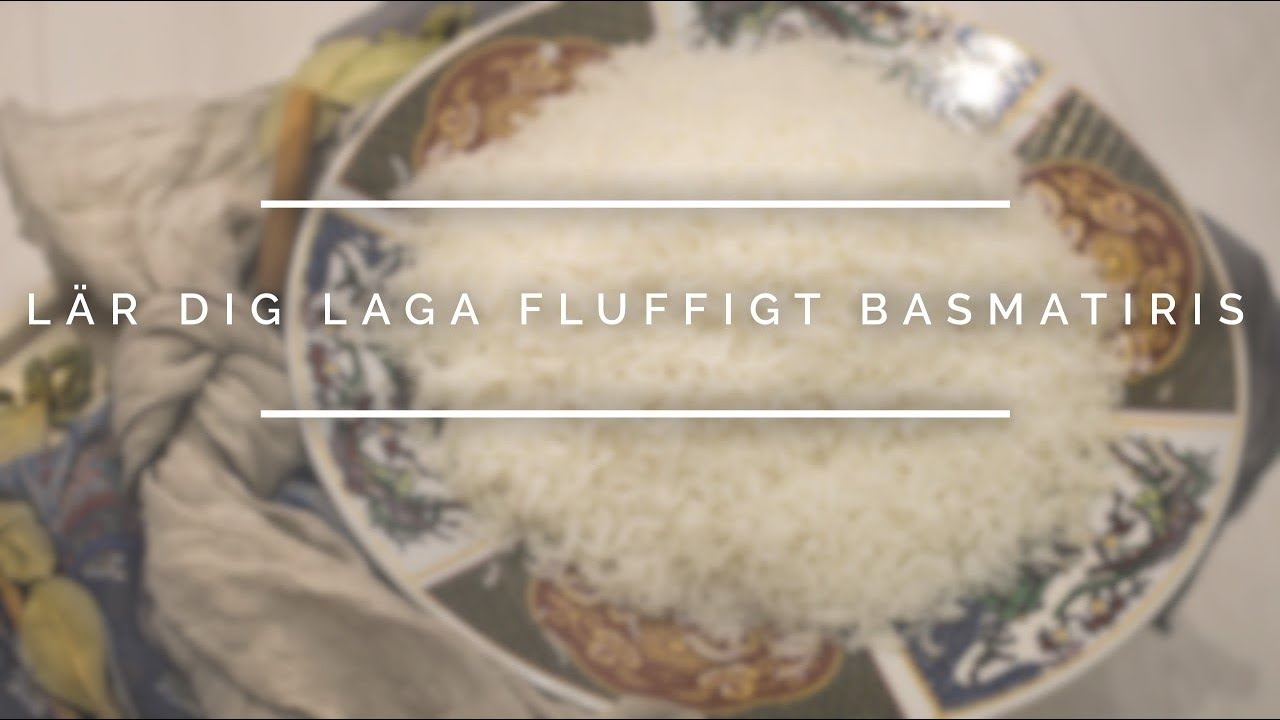 Lär dig laga Basmatiris på enklaste vis | Foodbyzeinaab
