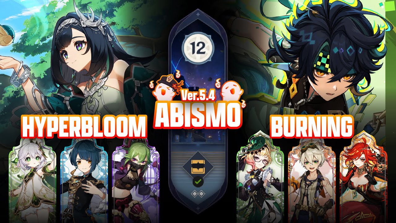 LAN YAN HYPERBLOOM & KINICH BURNING | SPIRAL ABYSS 5.4 | GENSHIN IMPACT
