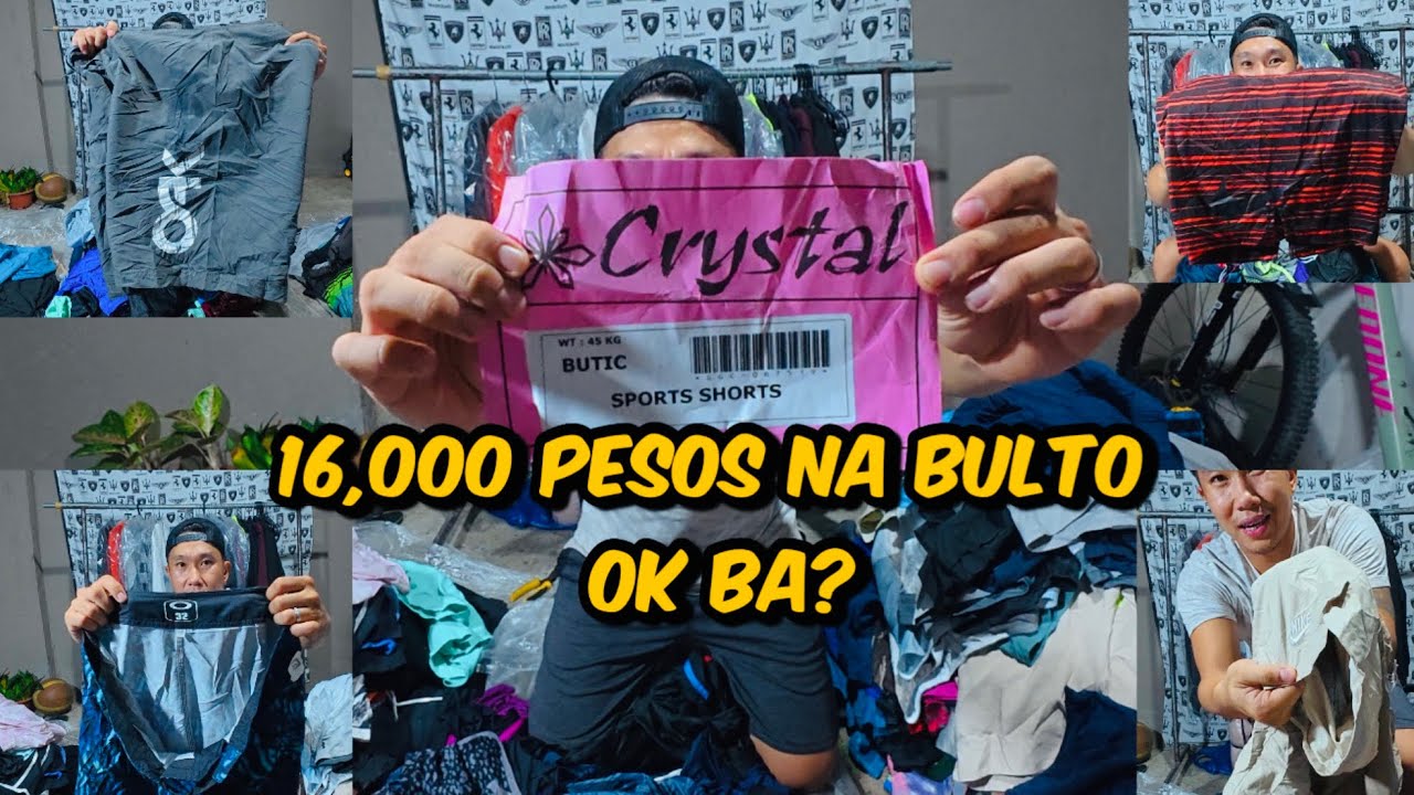 16,000 PESOS NA BULTO OK BA? | U.S SPORT SHORTS BALE @KimsUkay #kimsukay #ukayukay #thrifting