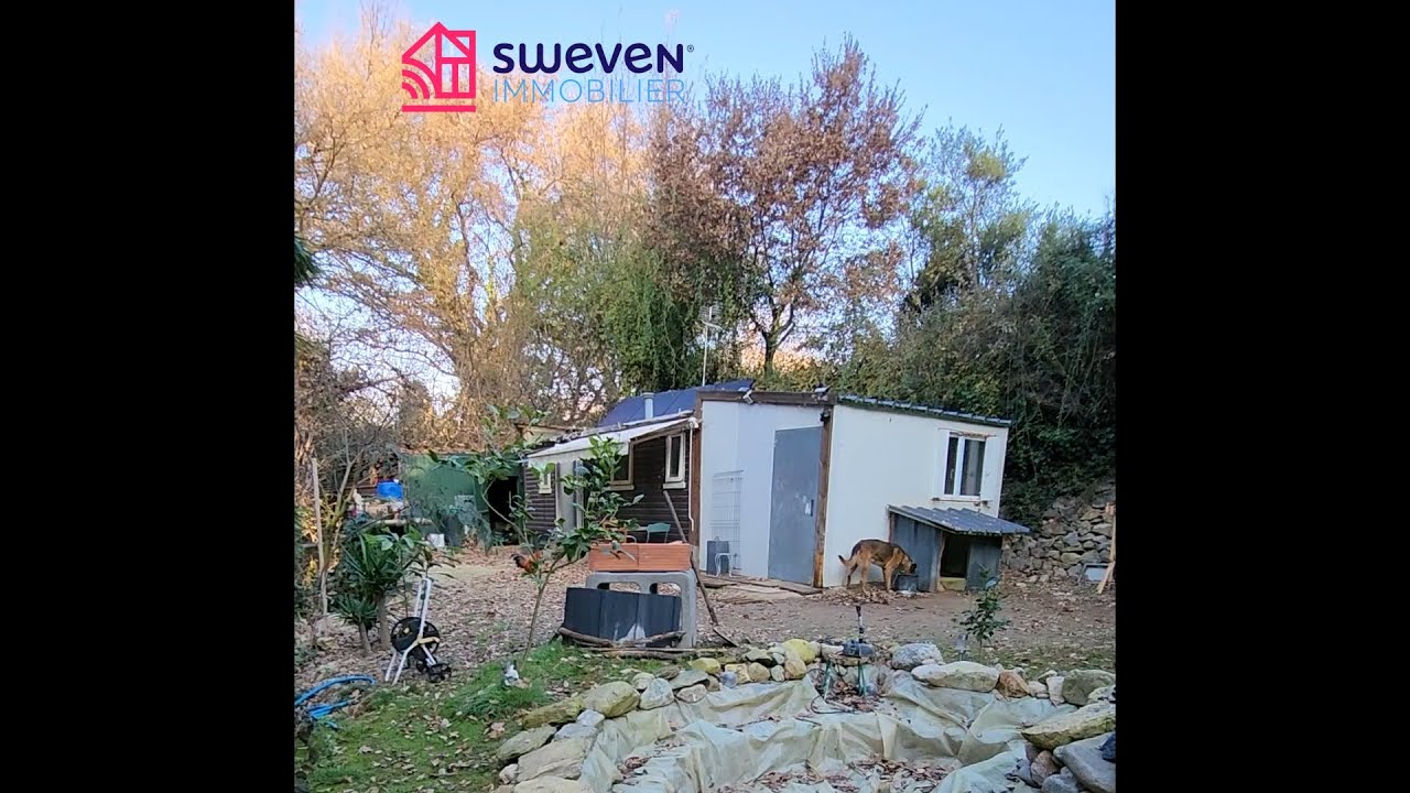 TERRAIN DE LOISIR AVEC MOBILHOME !