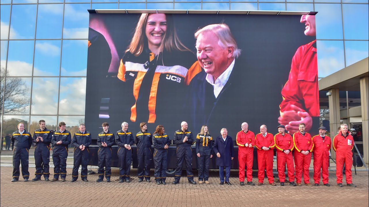 Celebrating one million JCB Backhoe Loaders - BEHIND THE SCENES!
