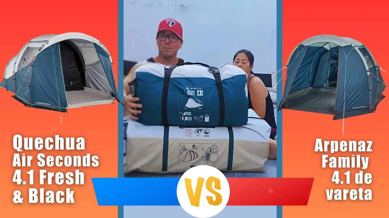 Como Montar a Barraca de Camping Air Seconds 4.1 da Quechua: Passo a Passo Completo 🏕️