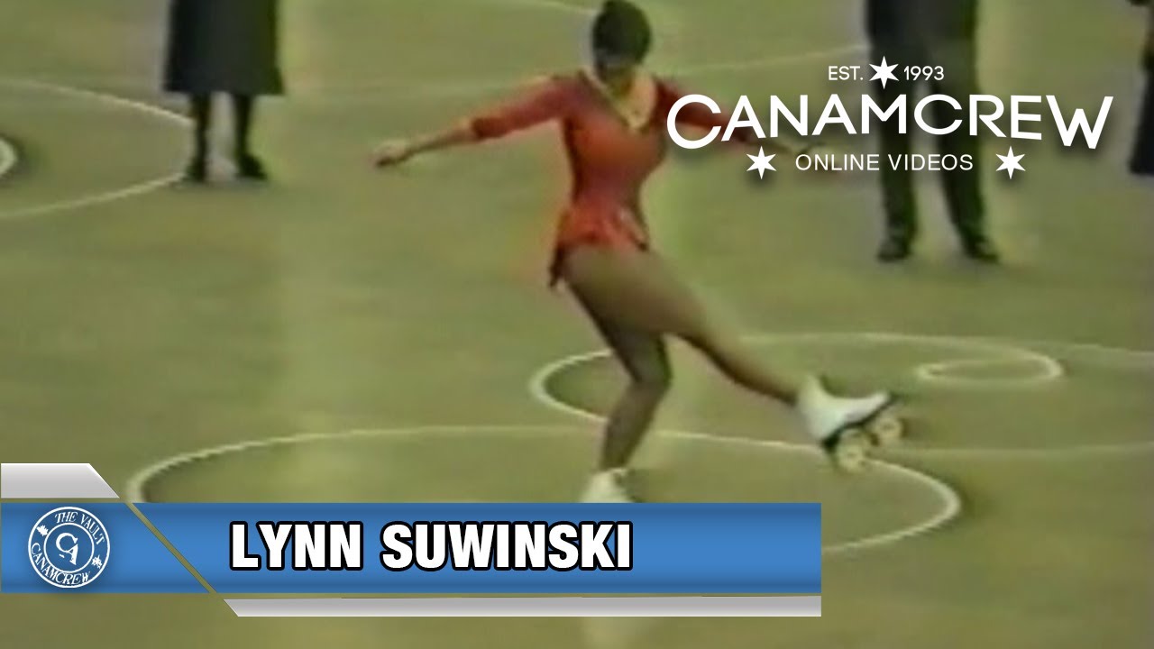 Lynn Suwinski - 1990 Artistic Roller Skating World Championships | Back Para Loop 39B