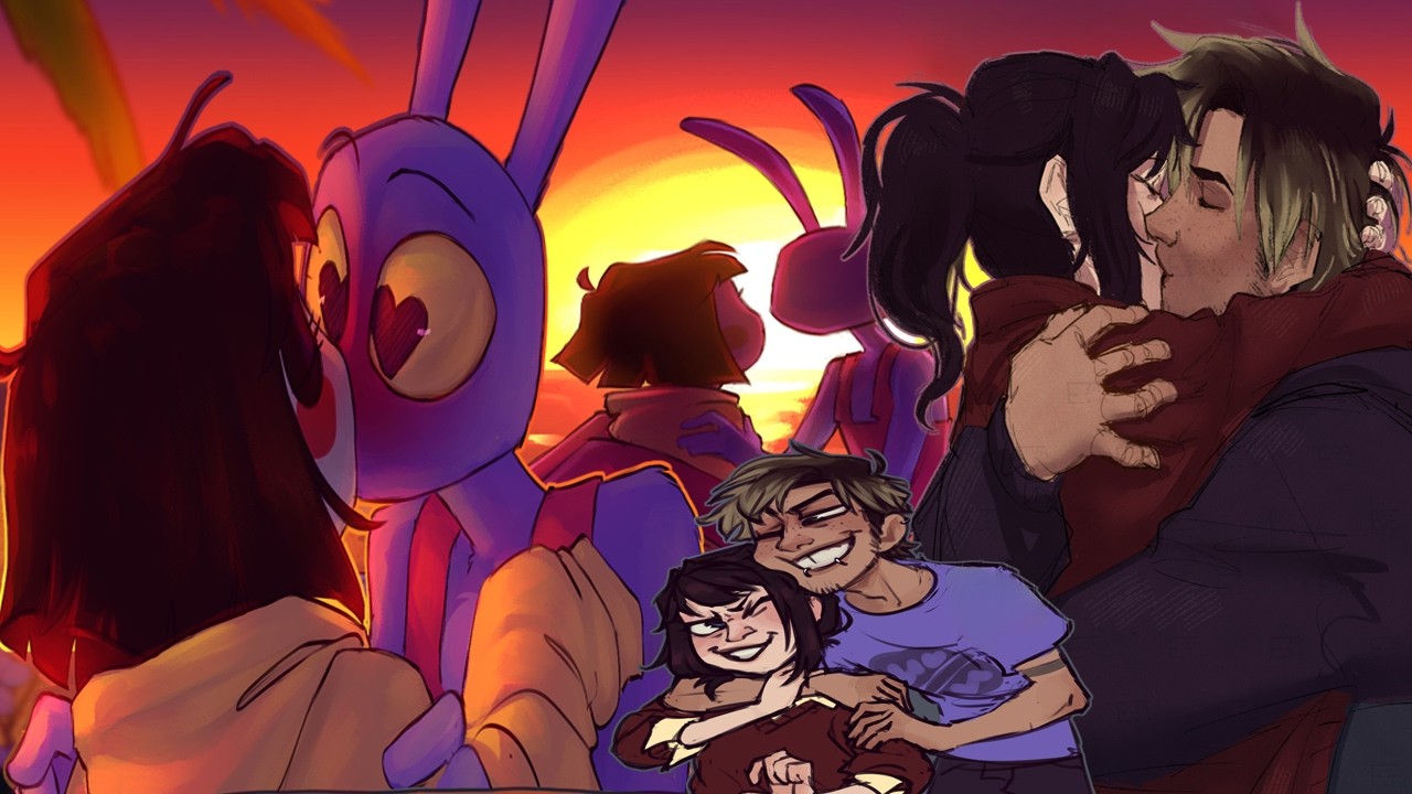 Jax x Pomni Digital Circus Love to Real World Reality l Comic Dub