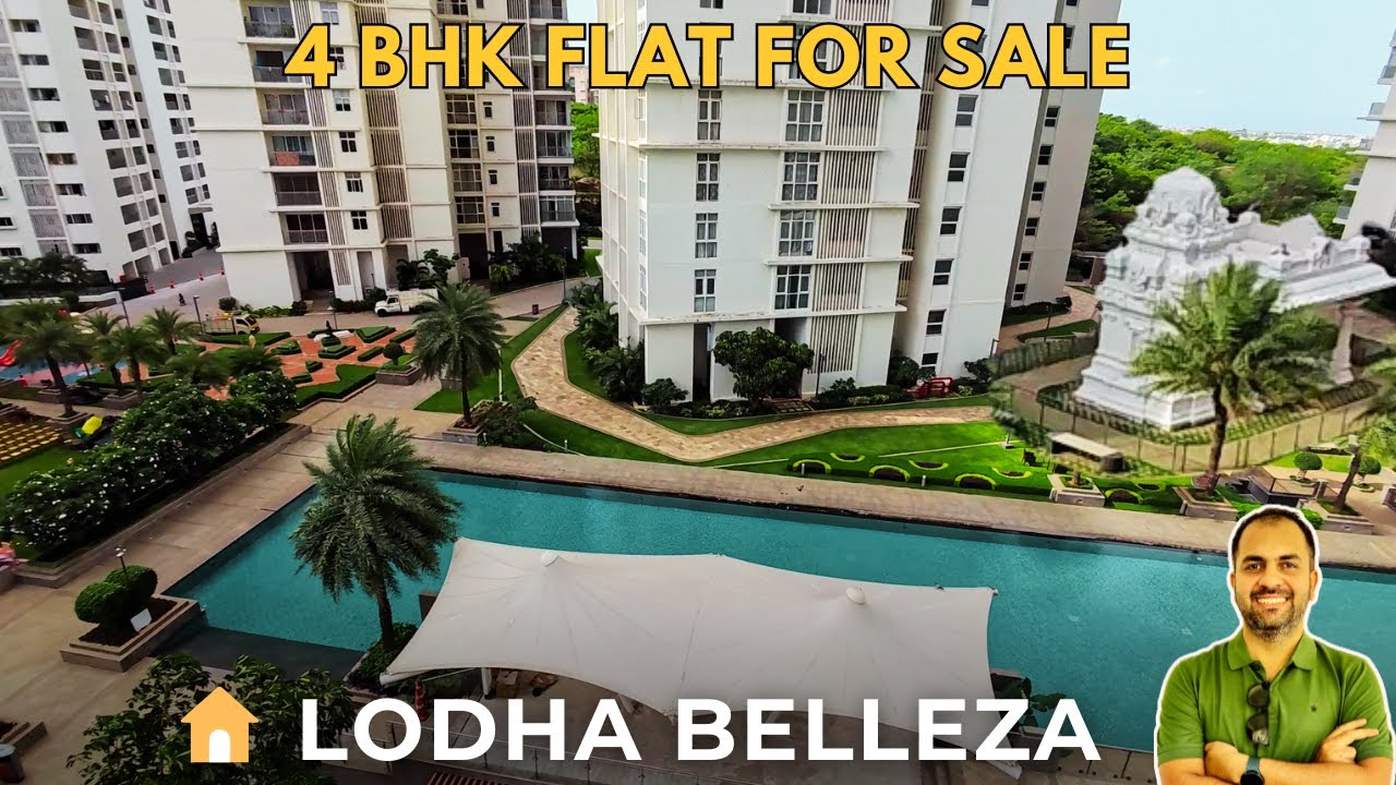 4 BHK FLAT FOR SALE AT LODHA BELLEZZA | KUKATPALLY | FULLY FURNISHED SKYVILLA