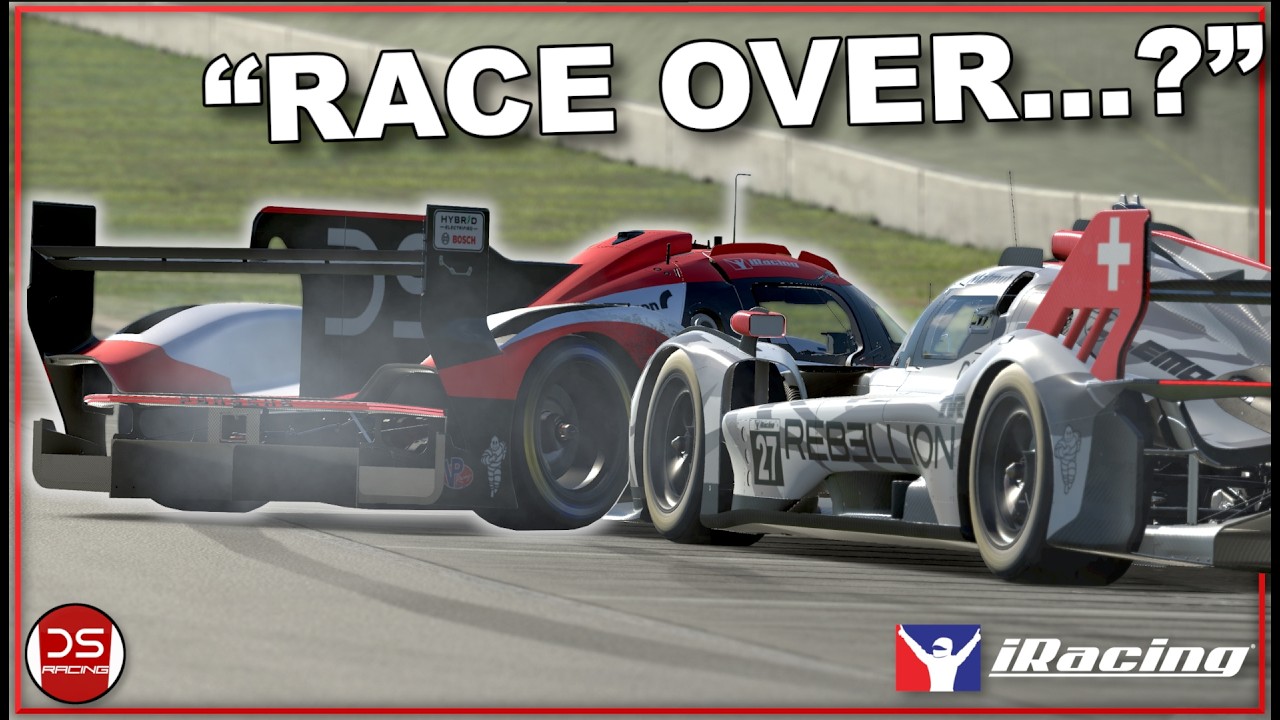 Crashed Out in iRacing… Still Finished P2!