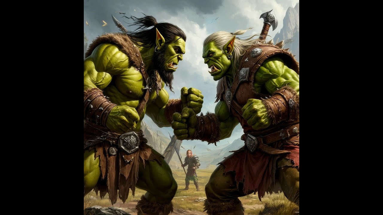Беготня-суетня. Orc vs Orc (чудо нового патча).