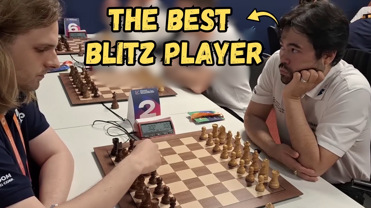 This is Why Hikaru Nakamura is Considered THE BEST BLITZ PLAYER!!