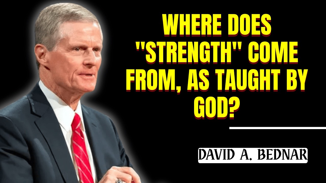 David A  Bednar - Where does 