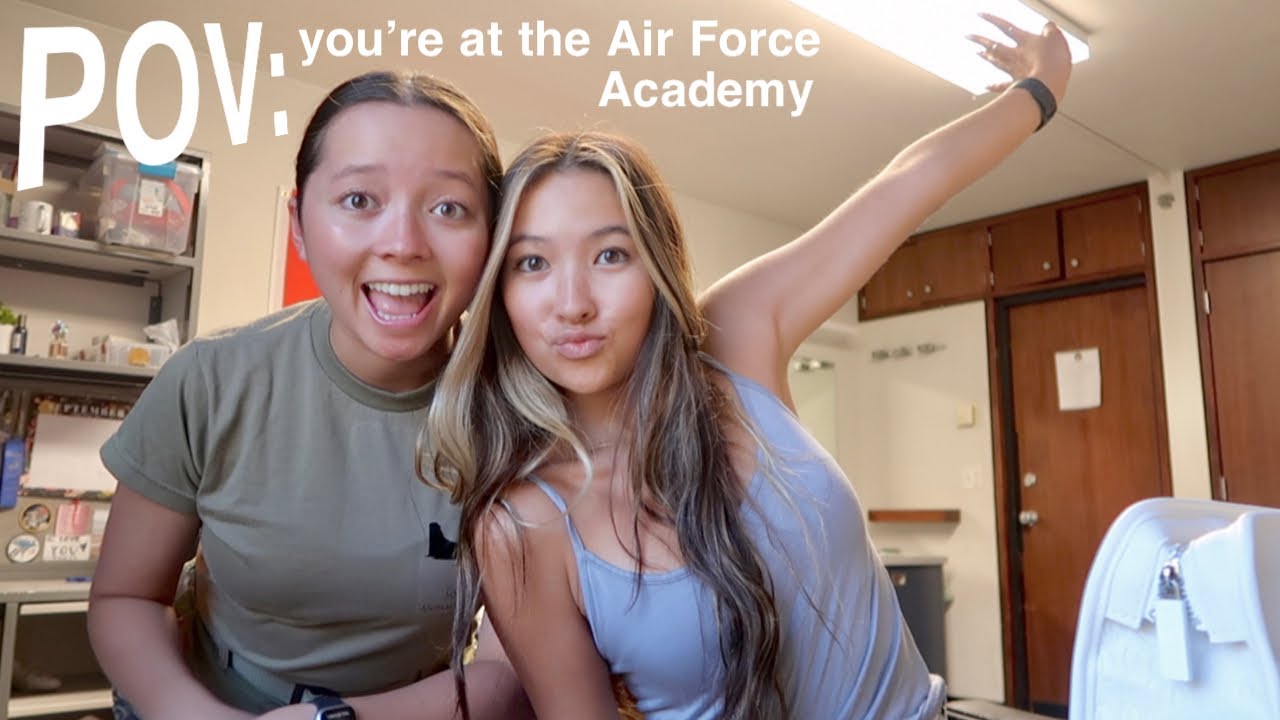 i flew to the Air Force Academy to surprise my sis | VLOG