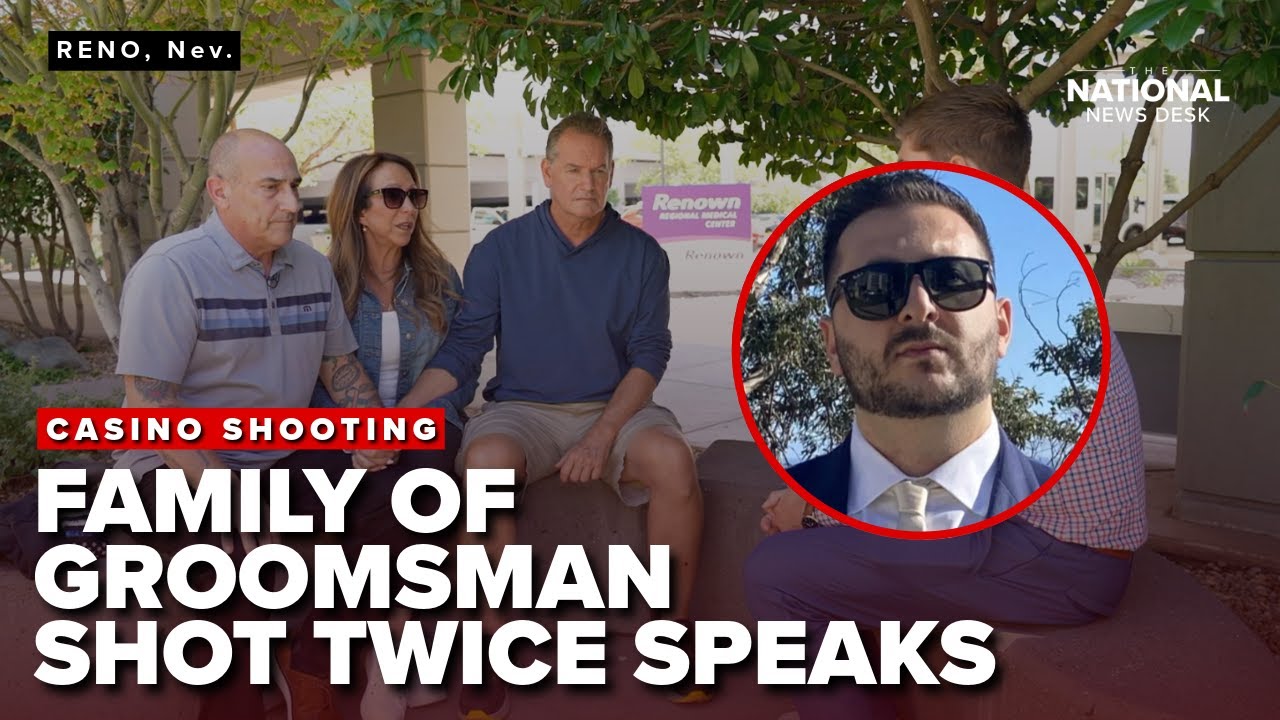 Family of groomsman shot twice in Reno casino mass shooting speaks out