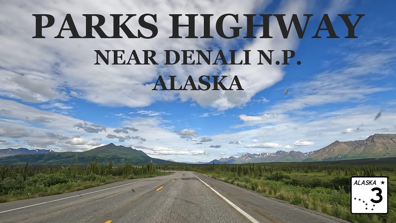 Parks Highway - Near Denali National Park, Alaska. #alaska #denali #longdrive #scenicdrive