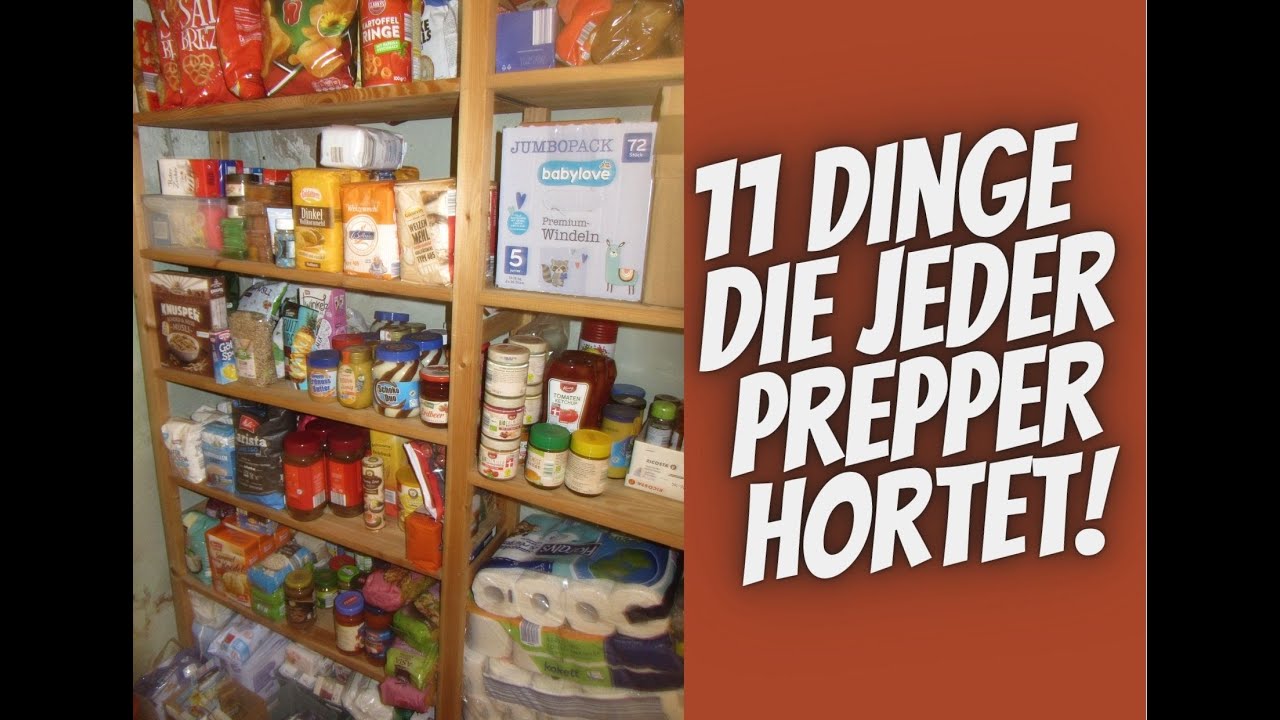 11 Dinge die jeder Prepper hortet