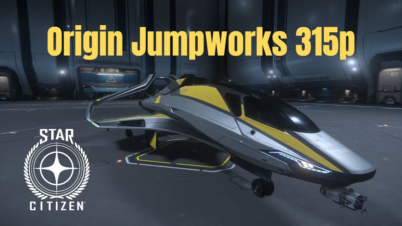Origin Jumpworks 315p Ship Tour - Star Citizen 4.3.1