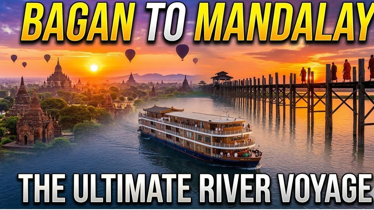 Самый живописный способ увидеть Мьянму: из Багана в Мандалай на речном катере