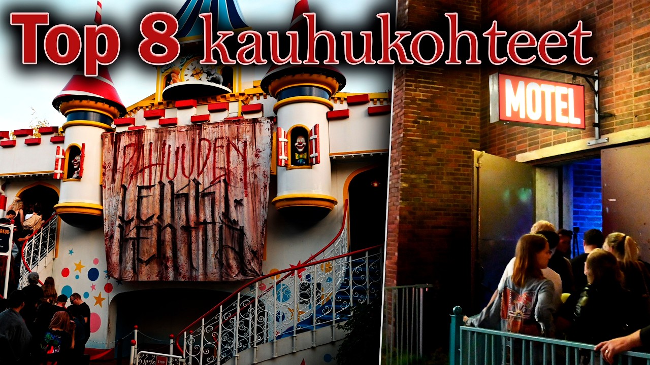 Top 8 kauhukohteet - iik!week 2024 Linnanmäki