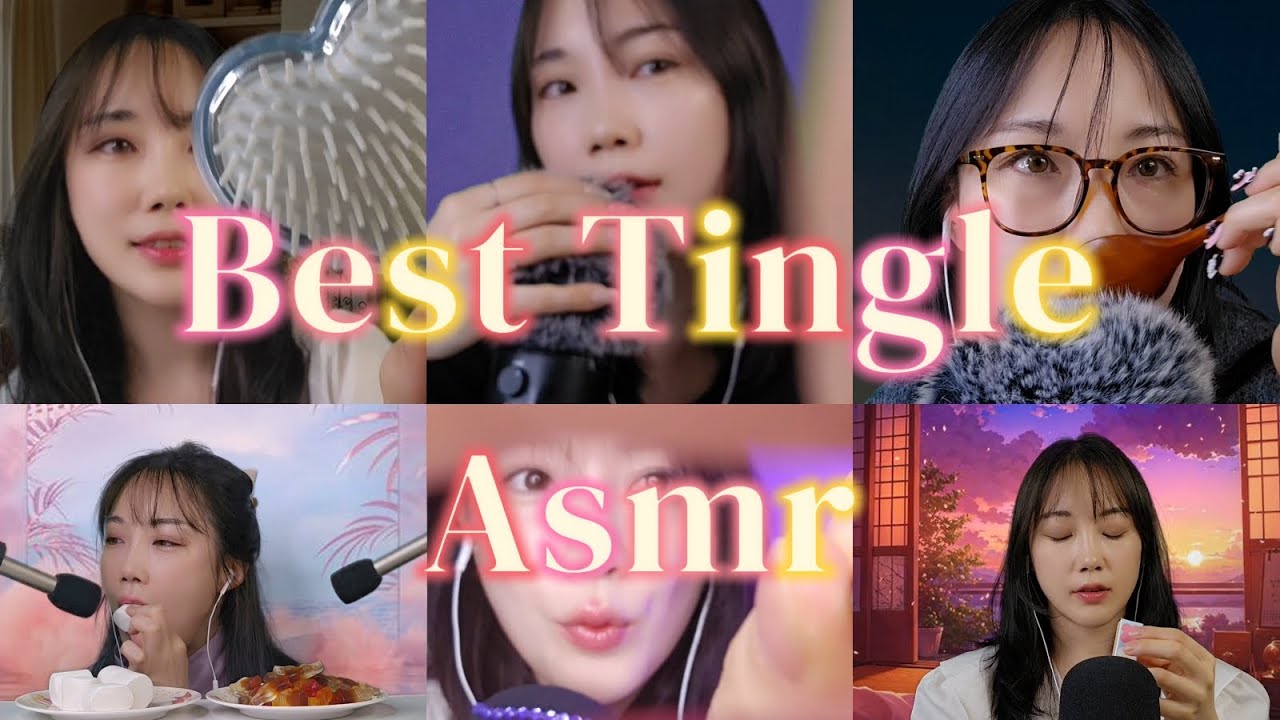 ASMR Best Tingle Sound 그간의 시각적 청각적 팅글 모음집 zip