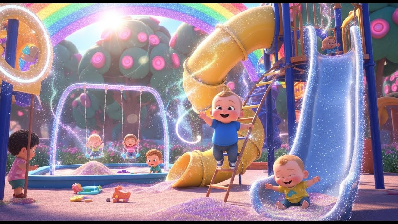 Magical Playground Fun 🎠✨ Fun Kids Song | Playtime & Learning Adventure