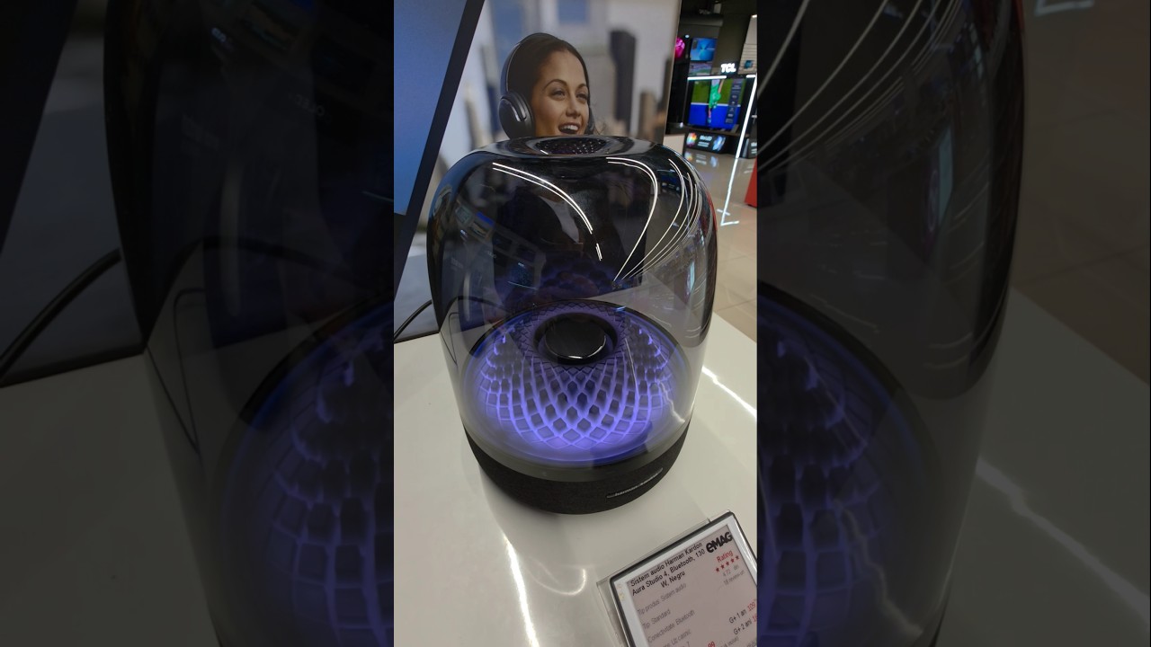 🔥Harman Kardon AURA STUDIO 4 HOT StartUp & Shutdown Sound & Lightshow💡#usa #audio