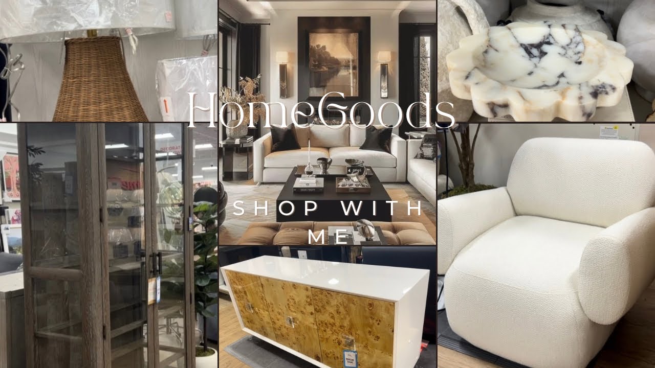 HomeGoods Shop With Me || New Home Decor Shopping || Designer Dupes Finds