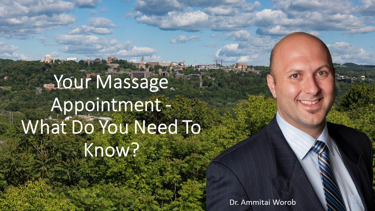 Your Massage Appointment - What Do You Need To Know
