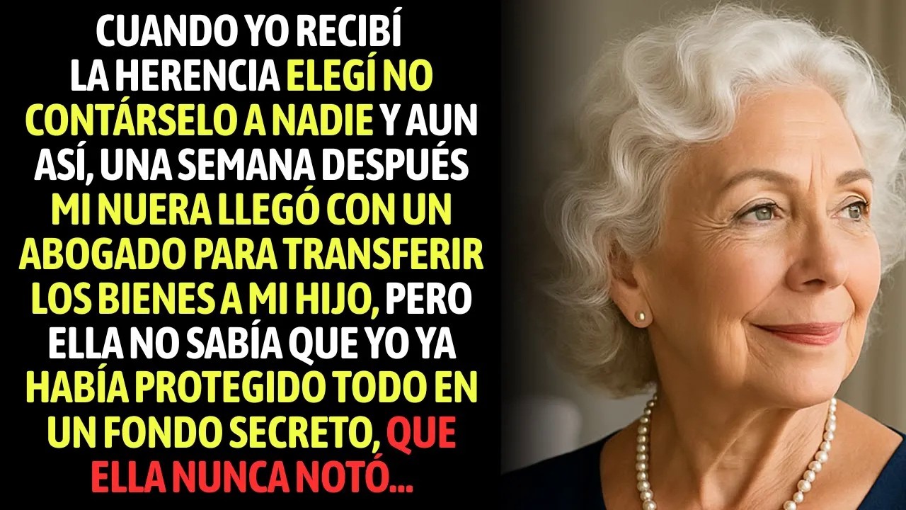 Mi Nuera Intentó Robar Mi Herencia — Pero Yo Tenía Un Fondo Secreto Que Ella Nunca Notó