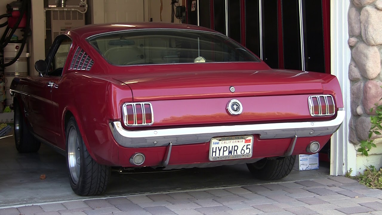 1965 Mustang w/ Hooker Aerochamber Mufflers