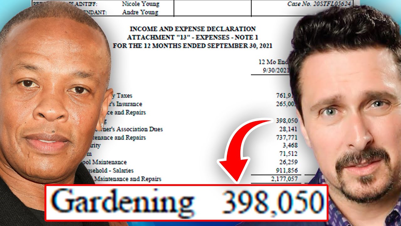 What do Dr. Dre's FINANCIAL PAPERS just filed in his Divorce tell you? [REAL Divorce Lawyer reacts]