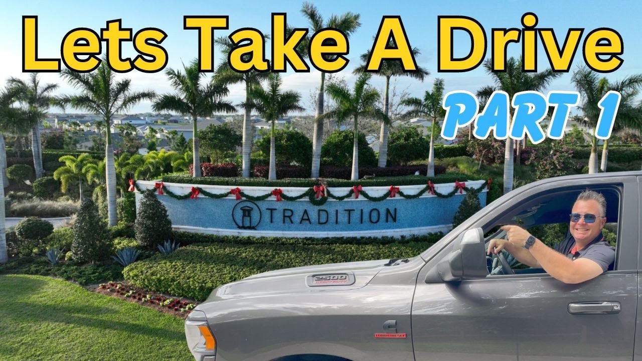 EXPLORING The SOUTHERN Section Of TRADITION Port St Lucie Fl