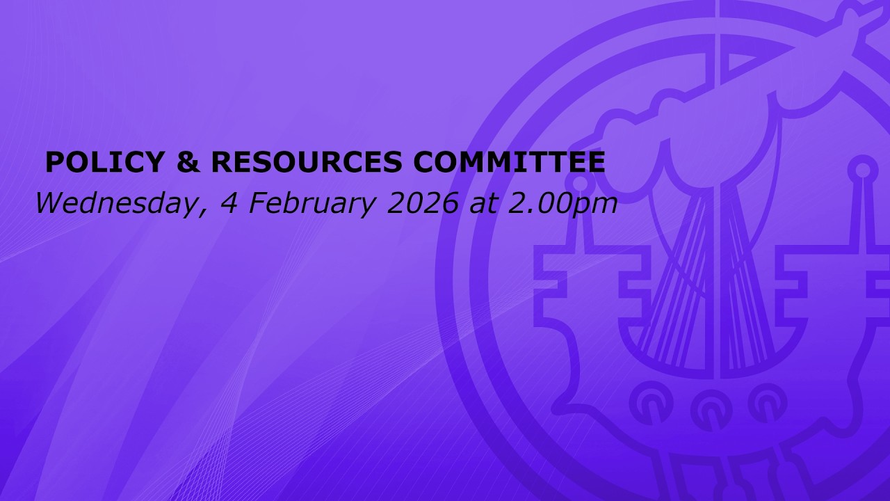 Policy and Resources Committee - 4 February 2026