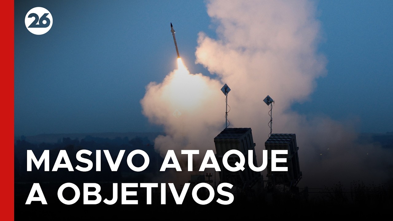 🚨 MEDIO ORIENTE | Israel ataca más de 200 objetivos en Irán