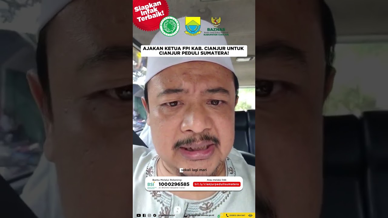 🔥 CIANJUR BERGERAK UNTUK SUMATERA! 🔥 | Habib Hud Alaydrus (Ketua DPW FPI Kab. Cianjur)