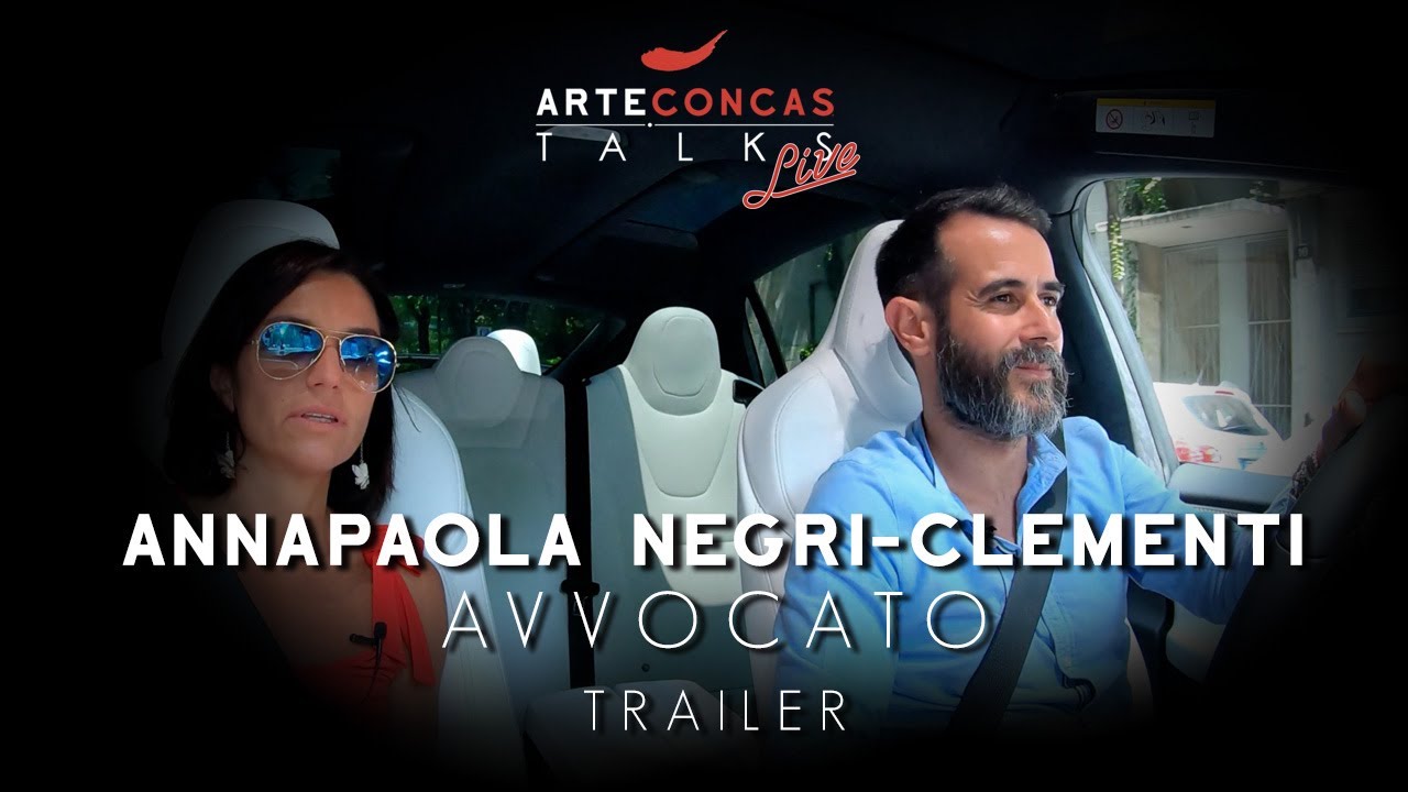 ANNAPAOLA NEGRI-CLEMENTI - TEASER Intervista - ArteConcasTALKS Live on Tesla / ArteCONCAS
