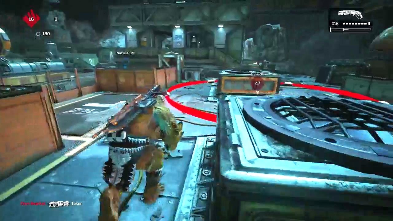 Gears of War 4 - THE SWEATY 3 ROUNDER! King of the Hill Multiplayer Gameplay With TheRazoredEdge!