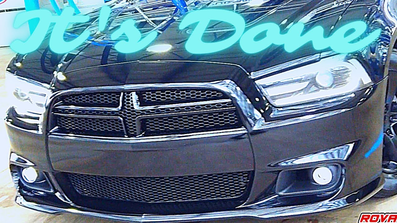 11-14 DODGE CHARGER SRT8 FRONT BUMPER SWAP DONE ✅🤯