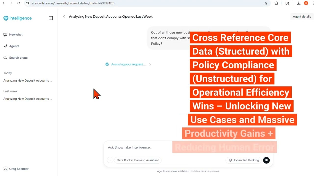 Data Rocket Banking Assistant Demo
