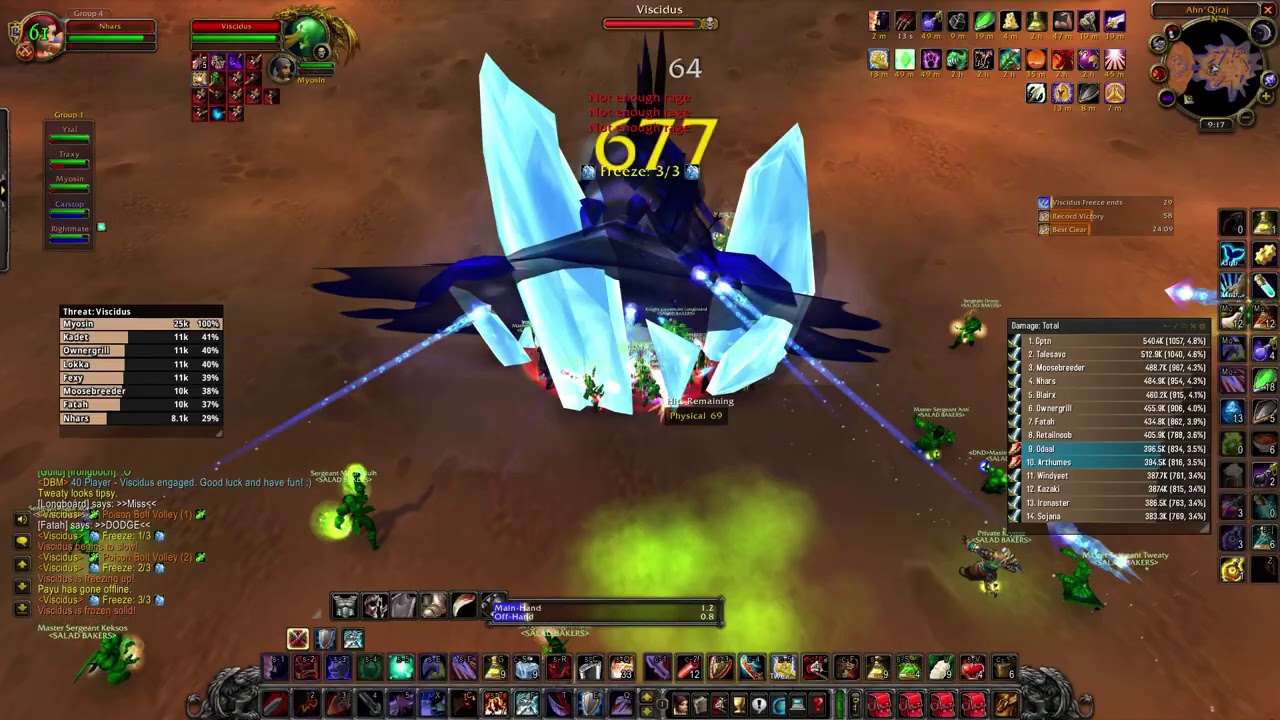 SALAD BAKERS #1 AQ World record - 31min 43sec - R14 Fury Warr POV