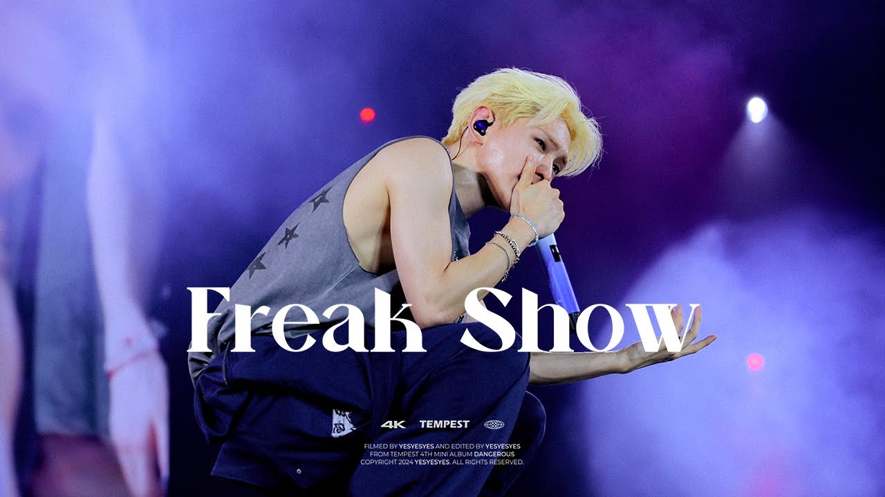 [4K]240615 Tempest [T_OUR] in Vietnam Freak Show - TEMPEST LEW fancam 템페스트 루 직캠