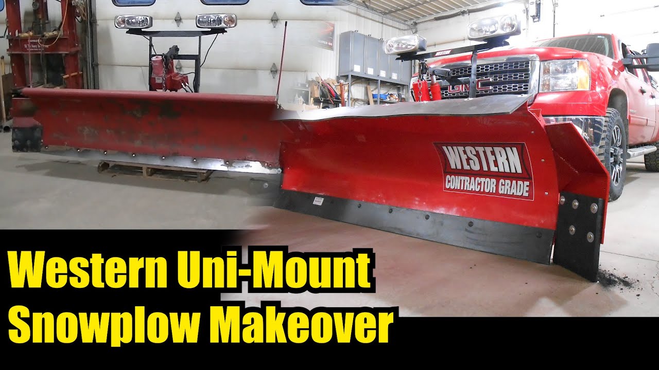 Модернизация снегоочистителя Western Uni-Mount ВАУ!!