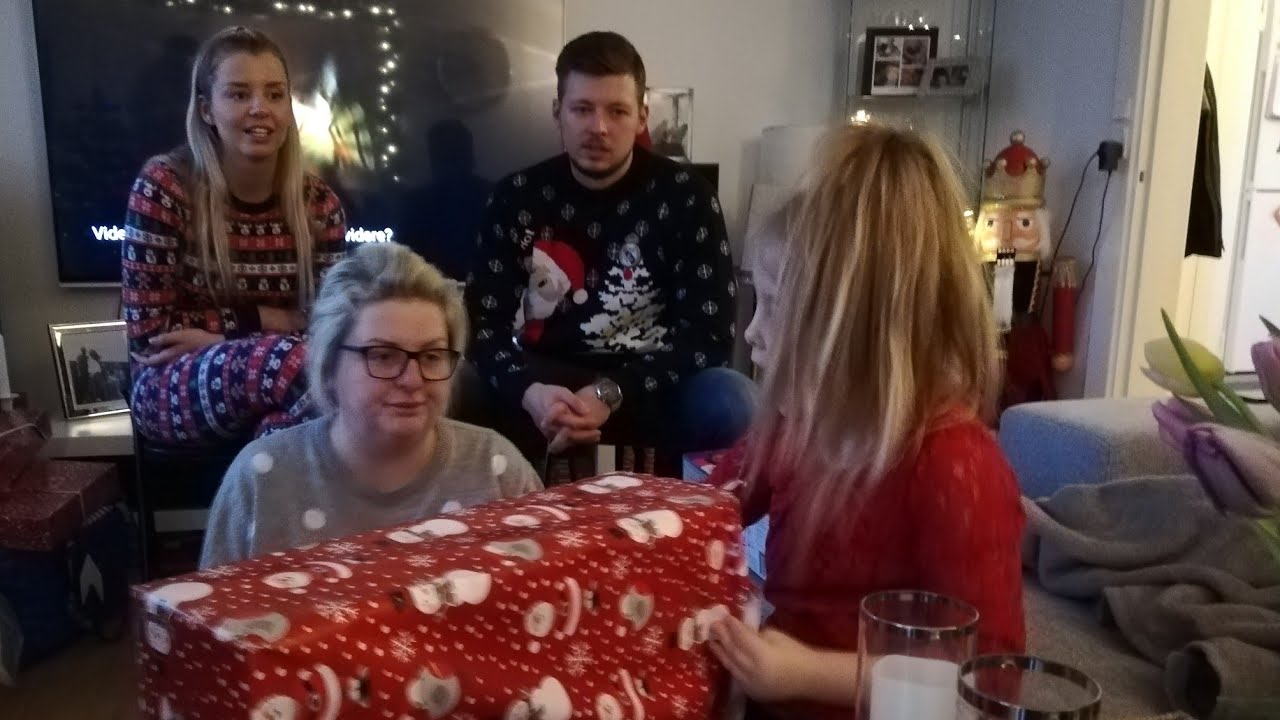 Før juleaften med vores børn & børnebørn🎄ÅBNER JULEGAVER🎁🥰