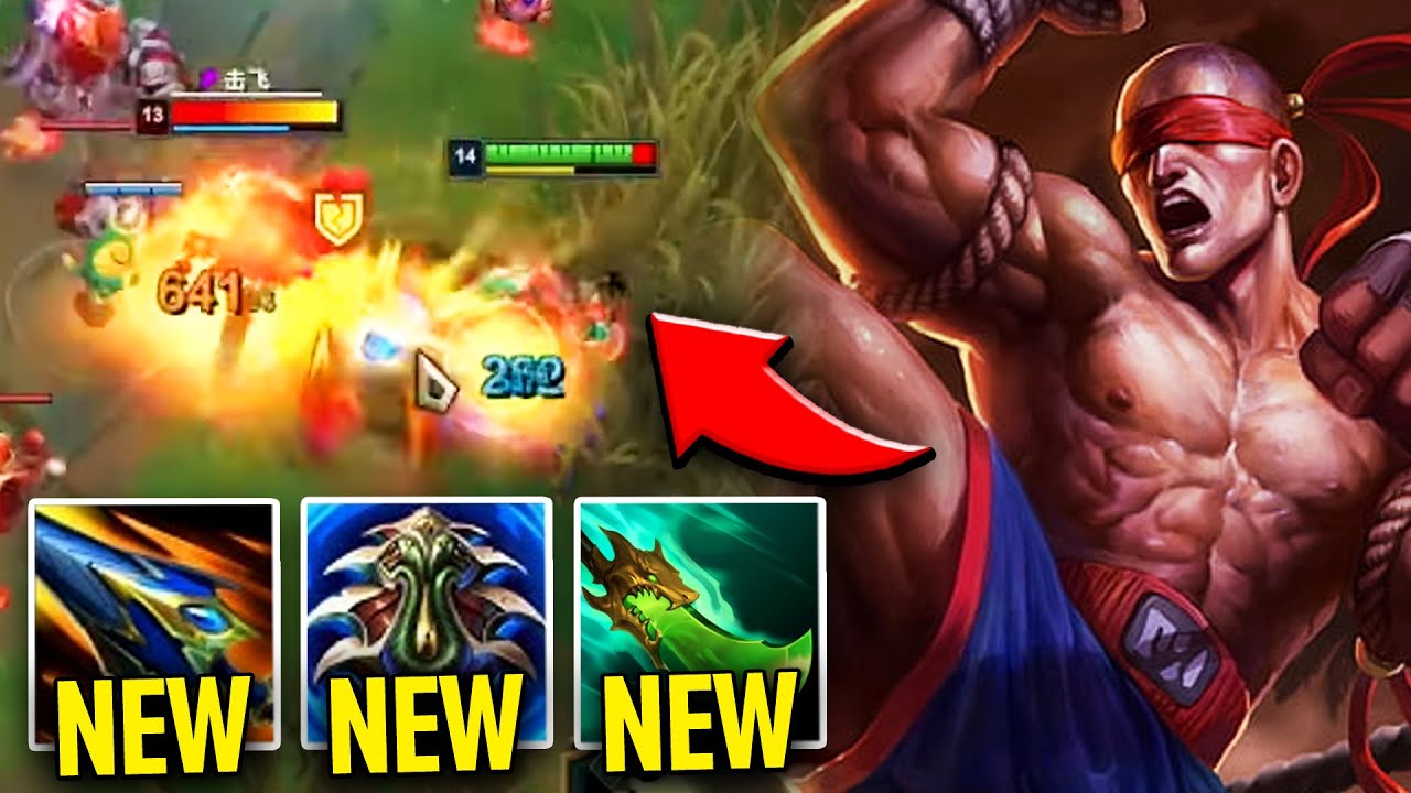 LEE SIN W SEZONIE 14 TO TOTALNY SZEF! NOWE PRZEDMIOTY, NOWE WSZYSTKO! - LEE SIN PORADNIK S14