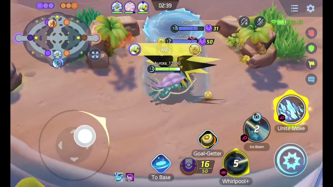 Suicune gameplay  || Quick battle -  Catch 'Em || #AuroraElysgaming, #PokemonUnite 03022026