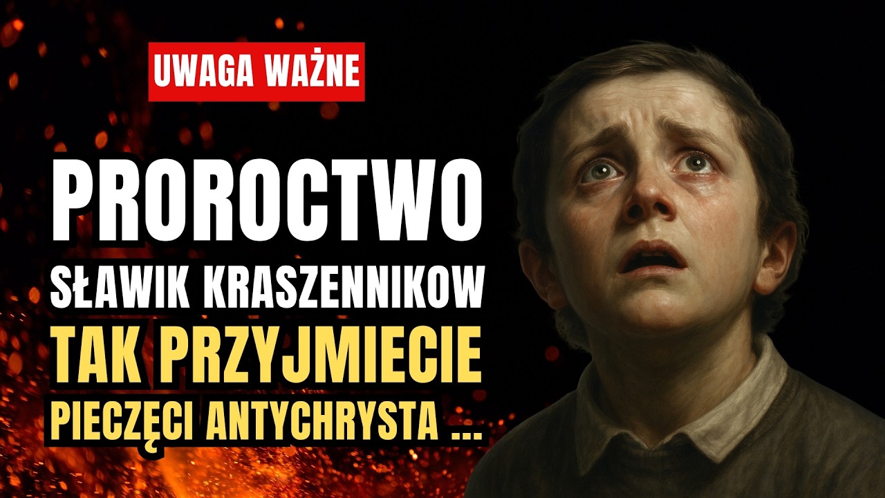 Proroctwo SŁAWIK KRASZENNIKOW: Tak Przyjmiecie Pieczęci Antychrysta, Znamie Bestii i będziecie ...