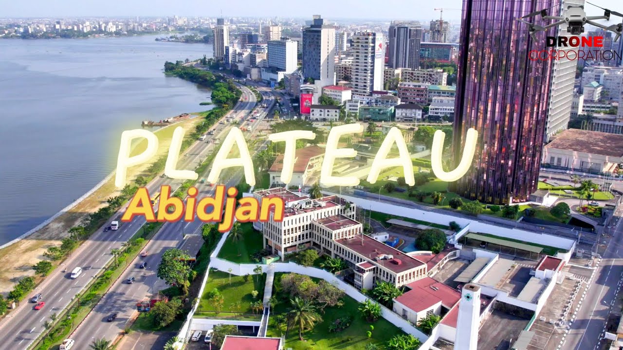 ABIDJAN PLATEAU la plus belle commune de C&ocirc;te d'Ivoire