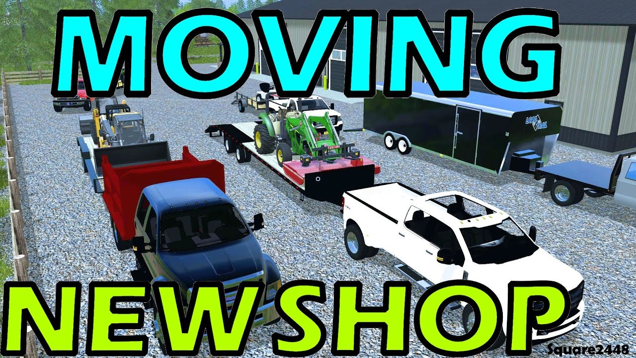 Farming Simulator 17 — Переезд в новый магазин по уходу за газоном