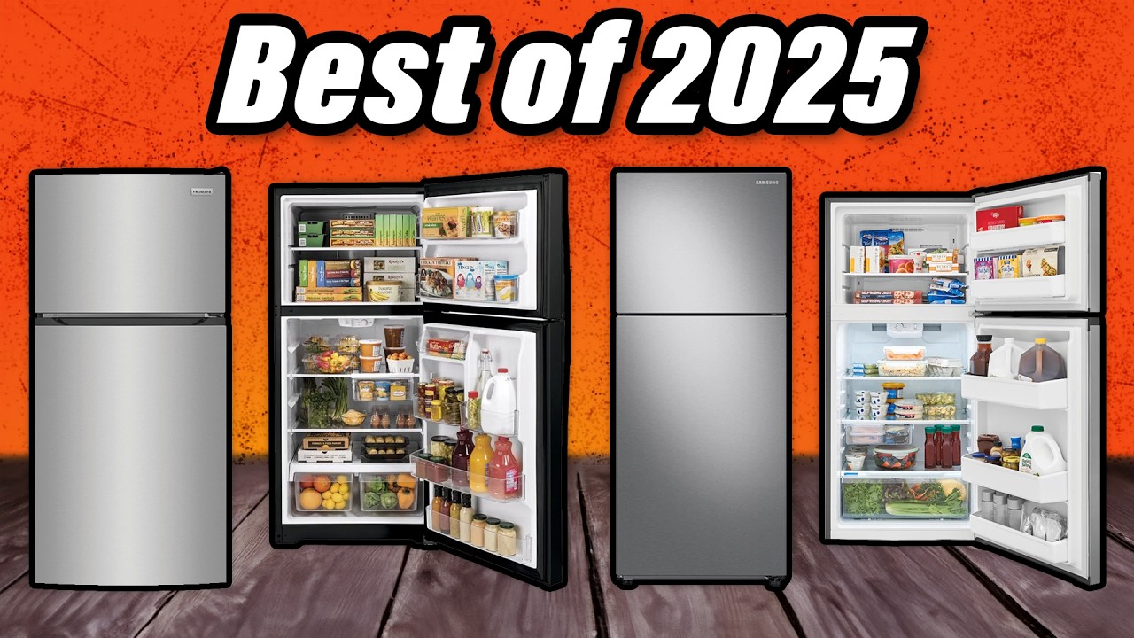 6 Best Top Freezer Refrigerators for 2026 to Keep Your Food Fresh & Organized