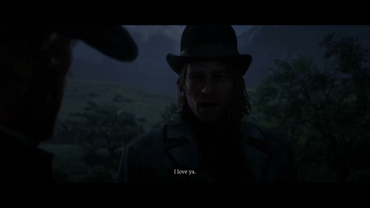 Saving Bill from captivity and afterwards doing the train heist with John, Charles and Sean